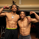 Caylin Newton (r.) echoes the college career of big brother Cam (l.) in transferring to Auburn.